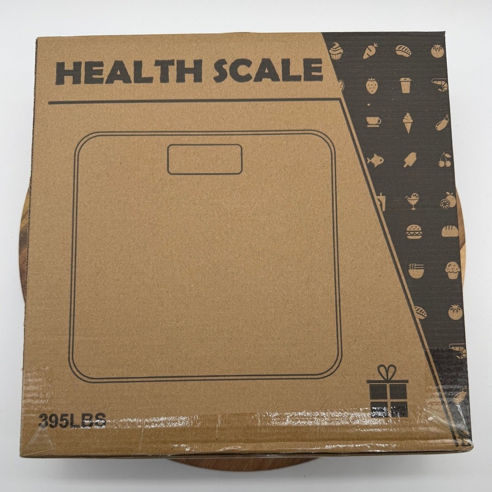 Bluetooth Smart Health Scale Digital Body Weight Tempered Glass 395lbs 0496